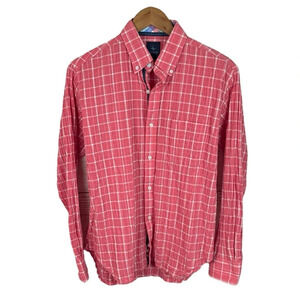 BF1433 Mens Tailorbird Collection Crepe Fabric Preppy Button Down Shirt M